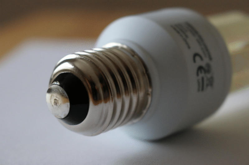 an energy-saving lightbulb